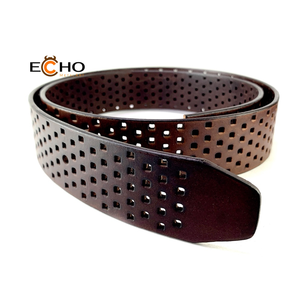 Non-restriction Leather Belt: Style and Functionality Redefined - ECHO METALART