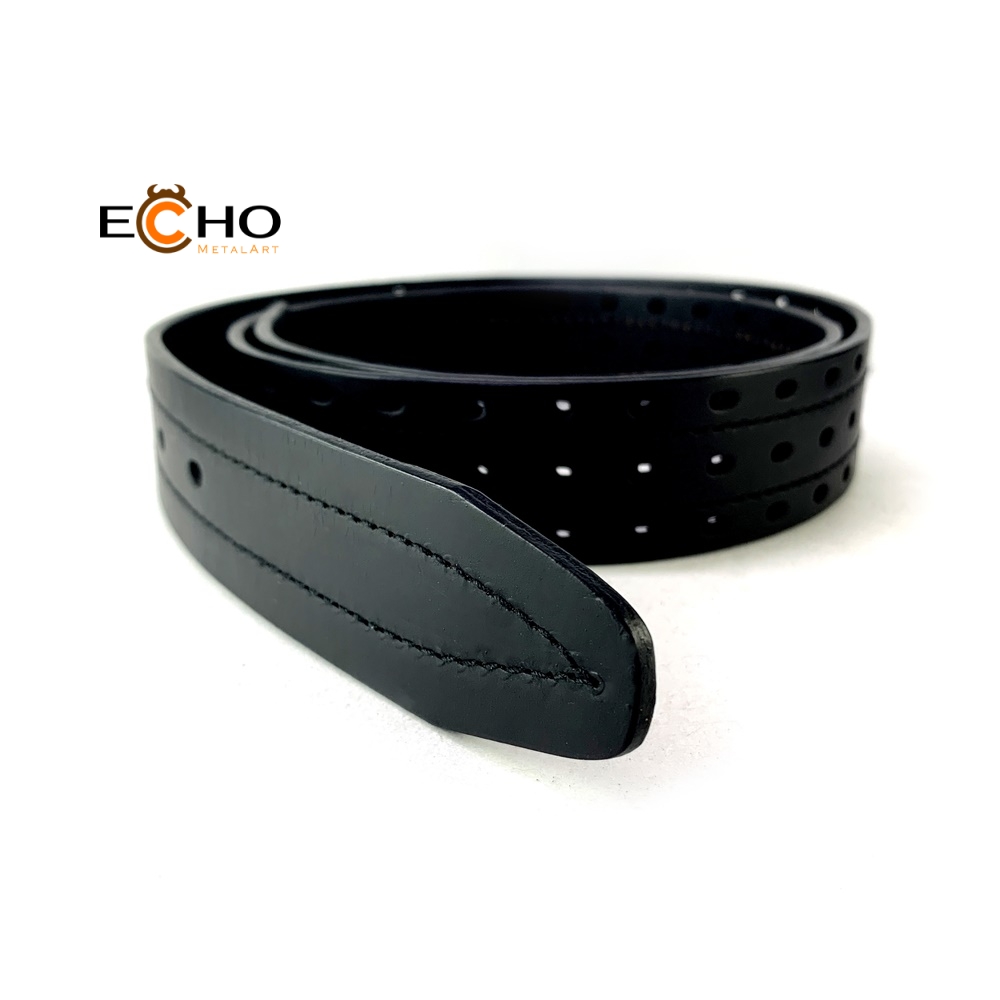 Custom Genuine Leather Belt - Model A-A006-35mm-bk