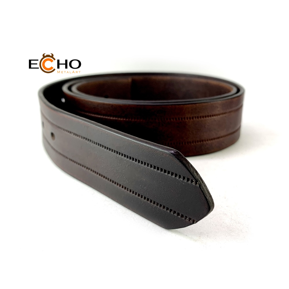 Soft Genuine Leather Belt - Model A-A022-35mm-br