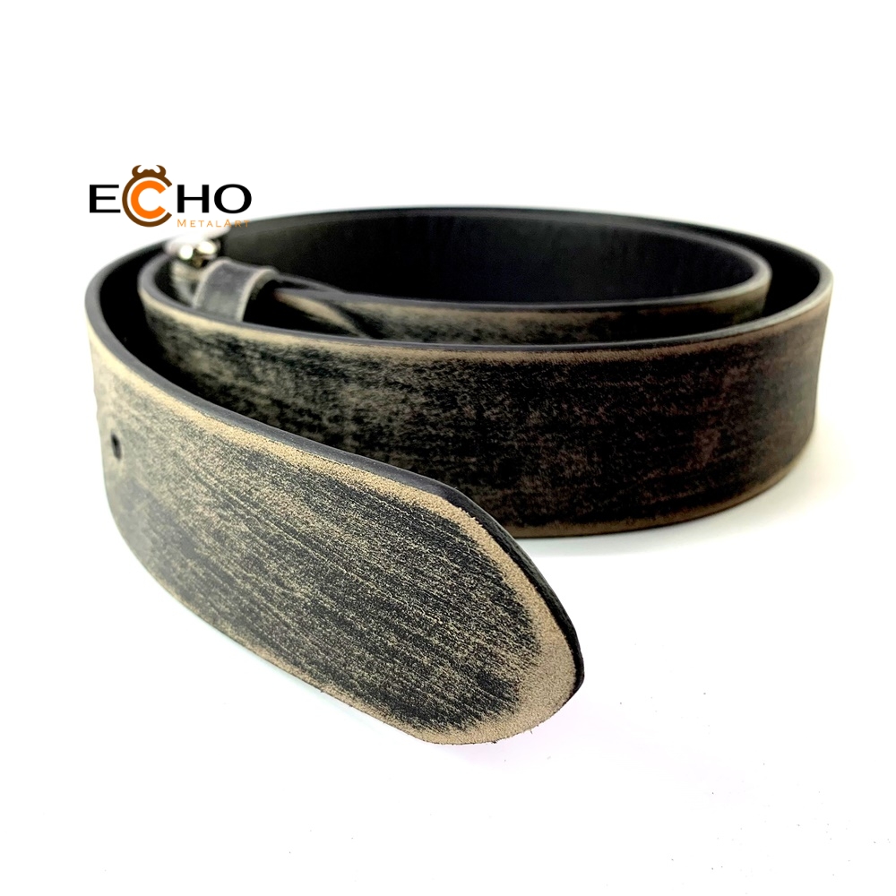 Old School Genuine Leather Belt - A Timeless Classic for Every Wardrobe