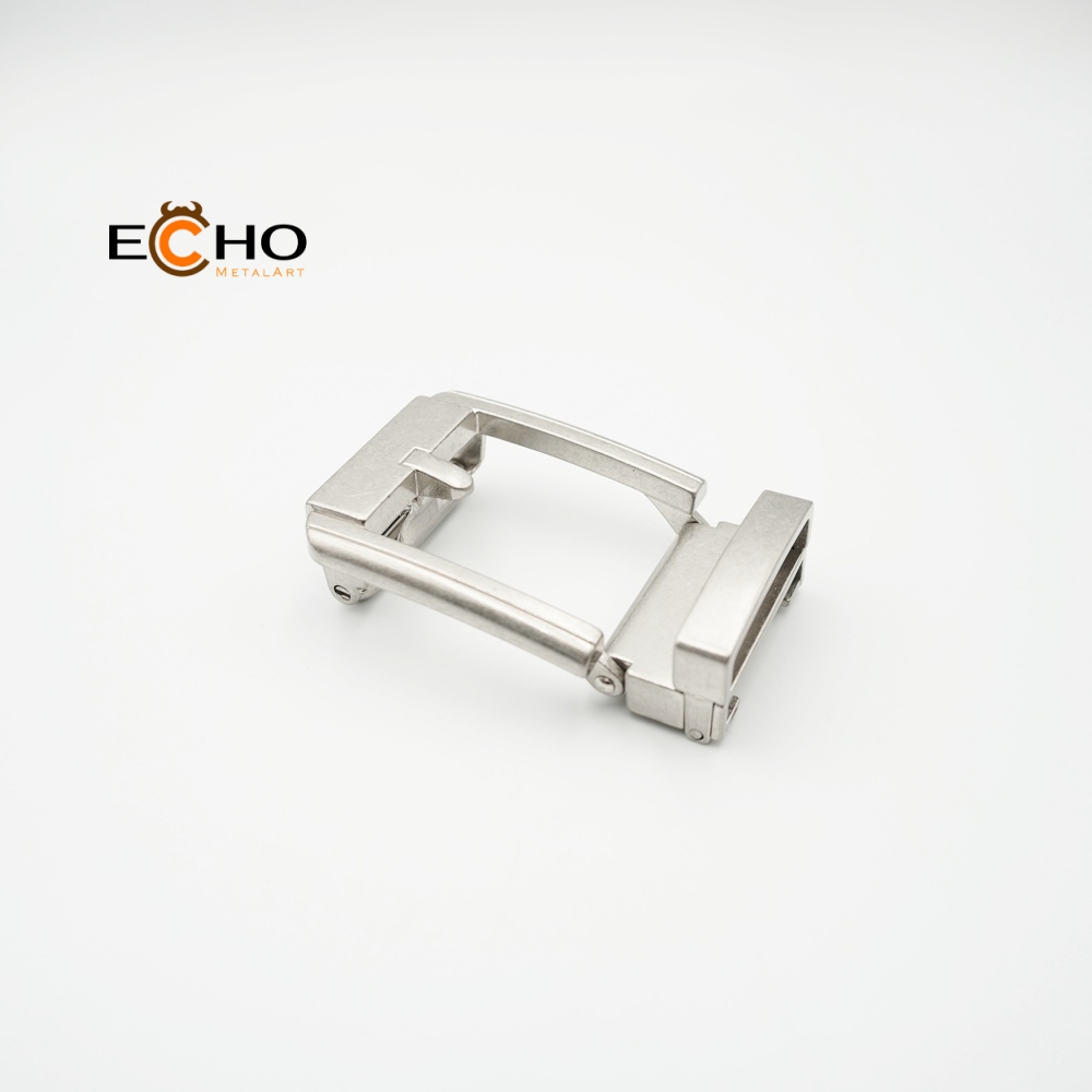 32mm Casual Automatic Belt Buckle – Brushed Metal Finish, Easy Adjustment, Custom Color Available