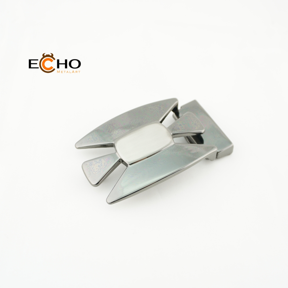 35 mm zinc alloy metal plate buckle for officemen