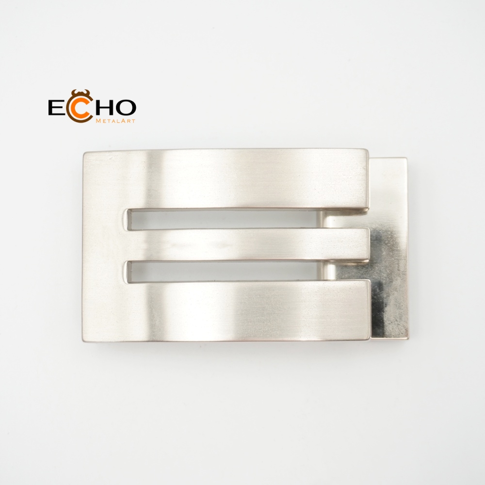 35mm Inner-Automatic Belt Buckle for Men | Modern Cutout Design
