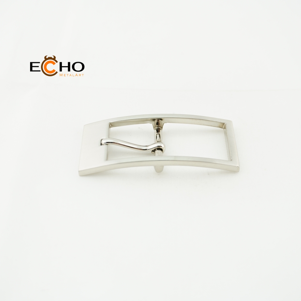 24MM Slim Center Bar Belt Buckle for Women