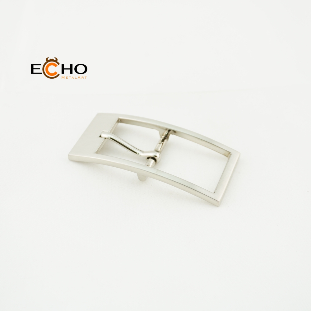 24MM Slim Center Bar Belt Buckle for Women