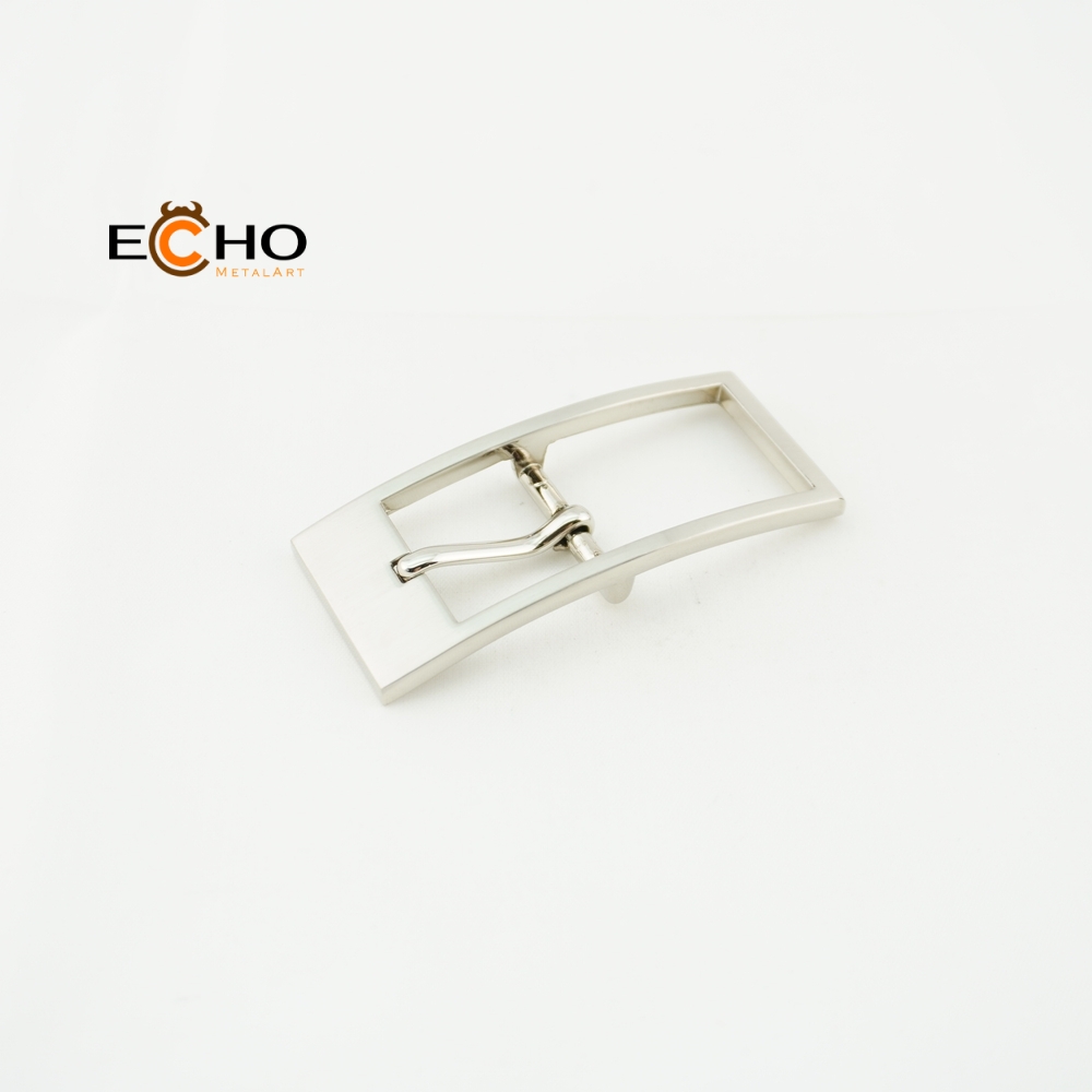 24MM Slim Center Bar Belt Buckle for Women