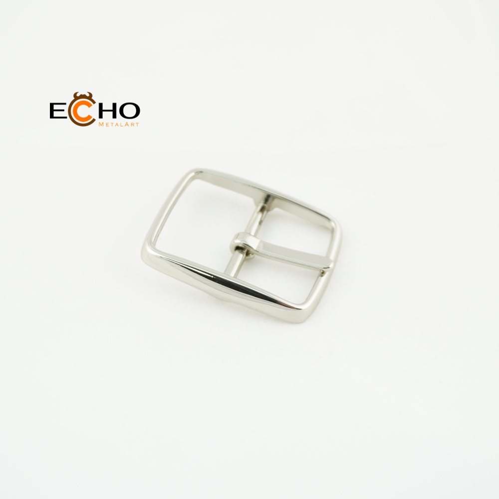 25mm Metal Leather Square Pin Belt - Stylish Design | T25-3039