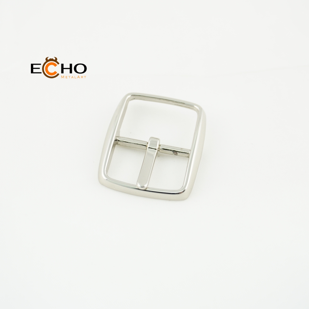 25mm Metal Leather Square Pin Belt - Stylish Design | T25-3039
