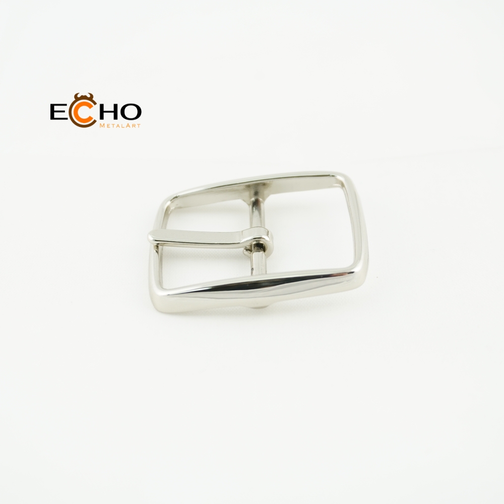 25mm Metal Leather Square Pin Belt - Stylish Design | T25-3039