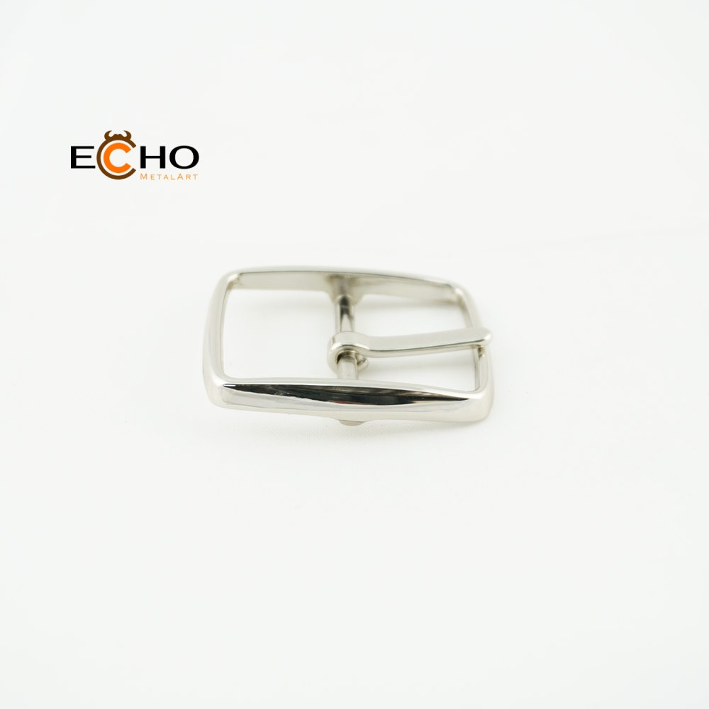 25mm Metal Leather Square Pin Belt - Stylish Design | T25-3039