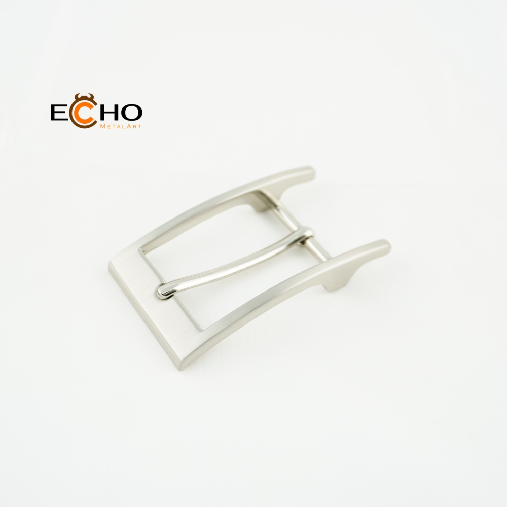 30mm Metal leather square pin belt stylish design