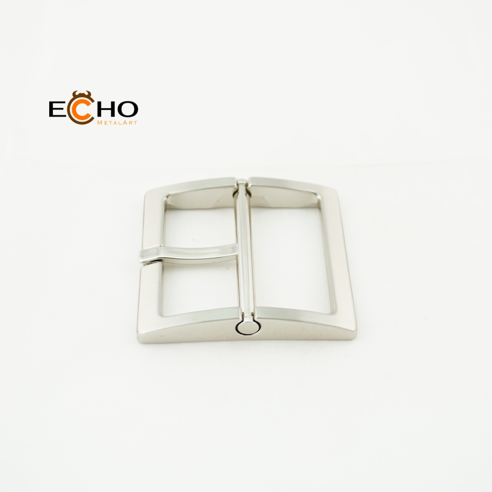 40MM Brushed Alloy Pin Belt Buckle