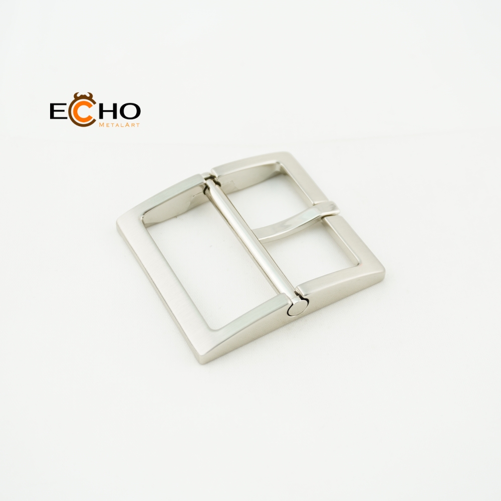 40MM Brushed Alloy Pin Belt Buckle