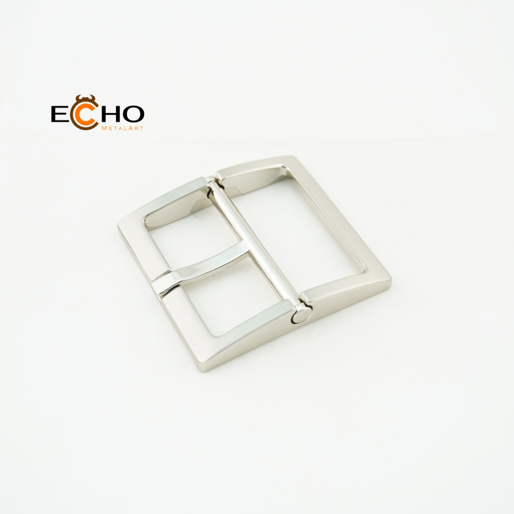 40MM Brushed Alloy Pin Belt Buckle