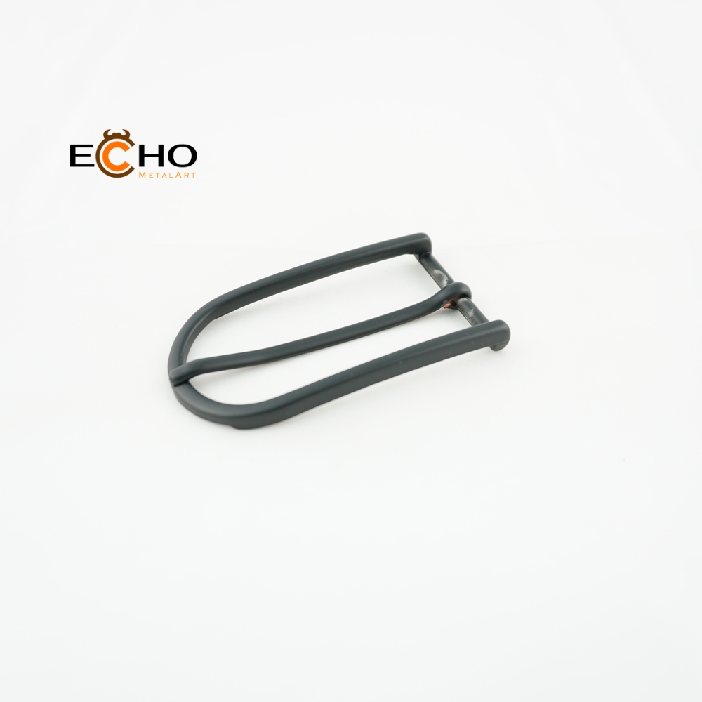Classical 30mm black pin metal from belt buckle manufacturer