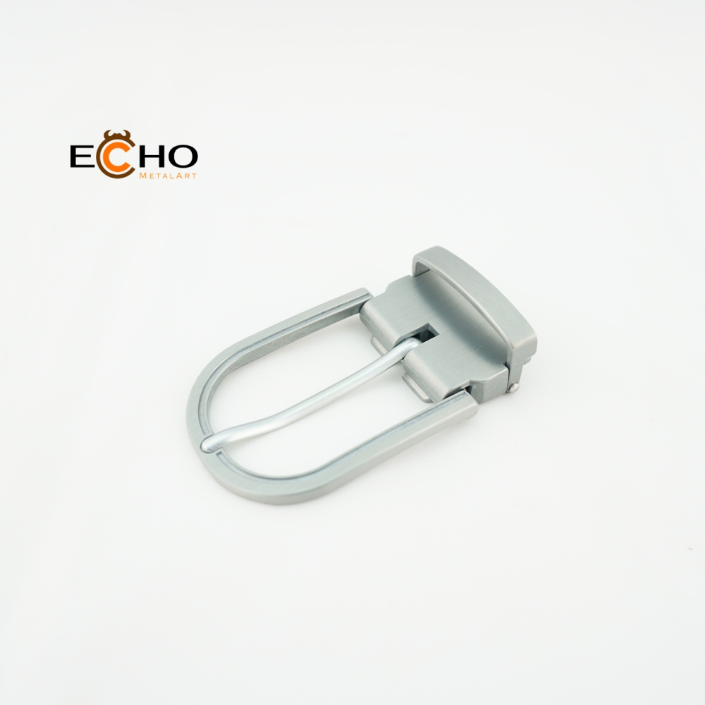 35mm Eco-Friendly Slim Belt Buckle | Brushed Recyclable ESG-Compliant Casual Design