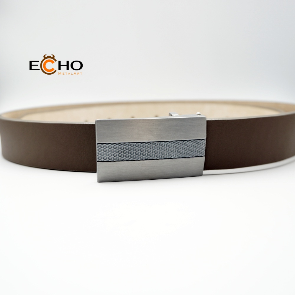 30mm Pineapple Leather Sustainable Belt with Recyclable Buckle | ESG Eco Fashion