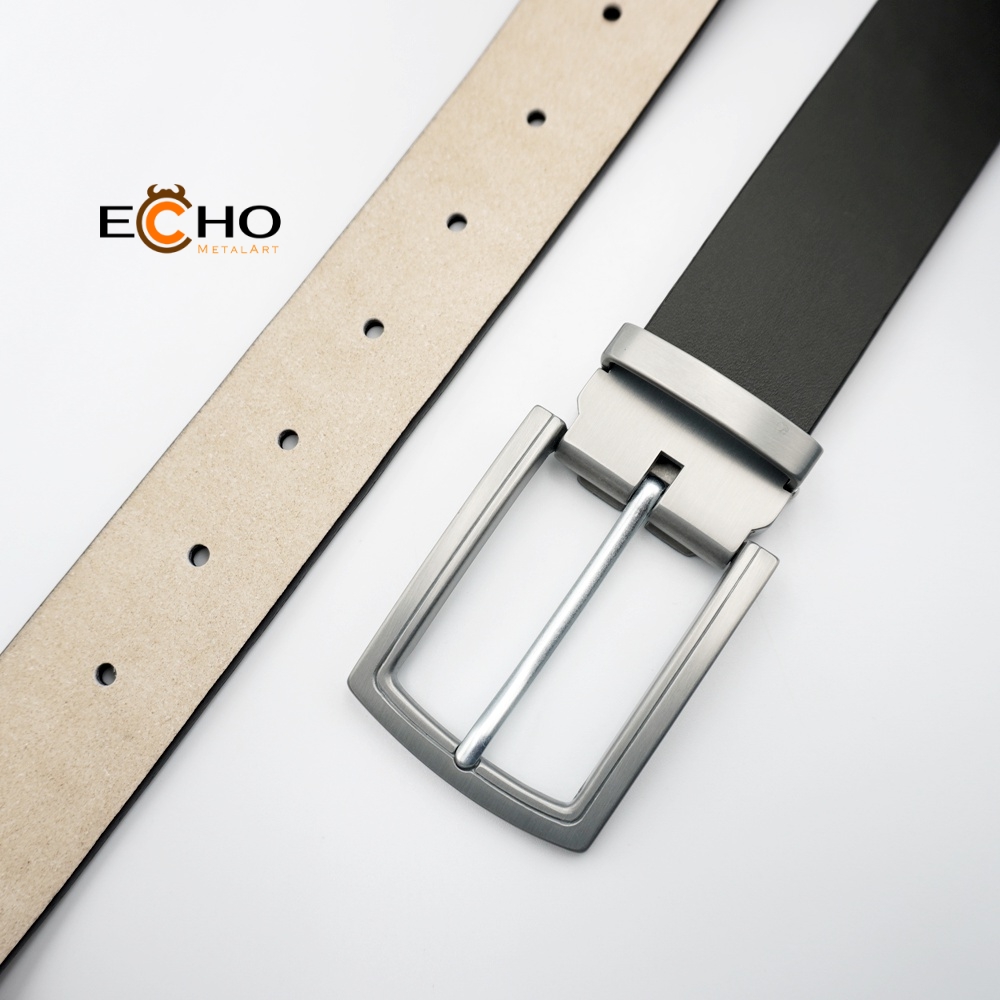 35mm Pineapple Leather Belt with Recyclable Eco Metal Buckle