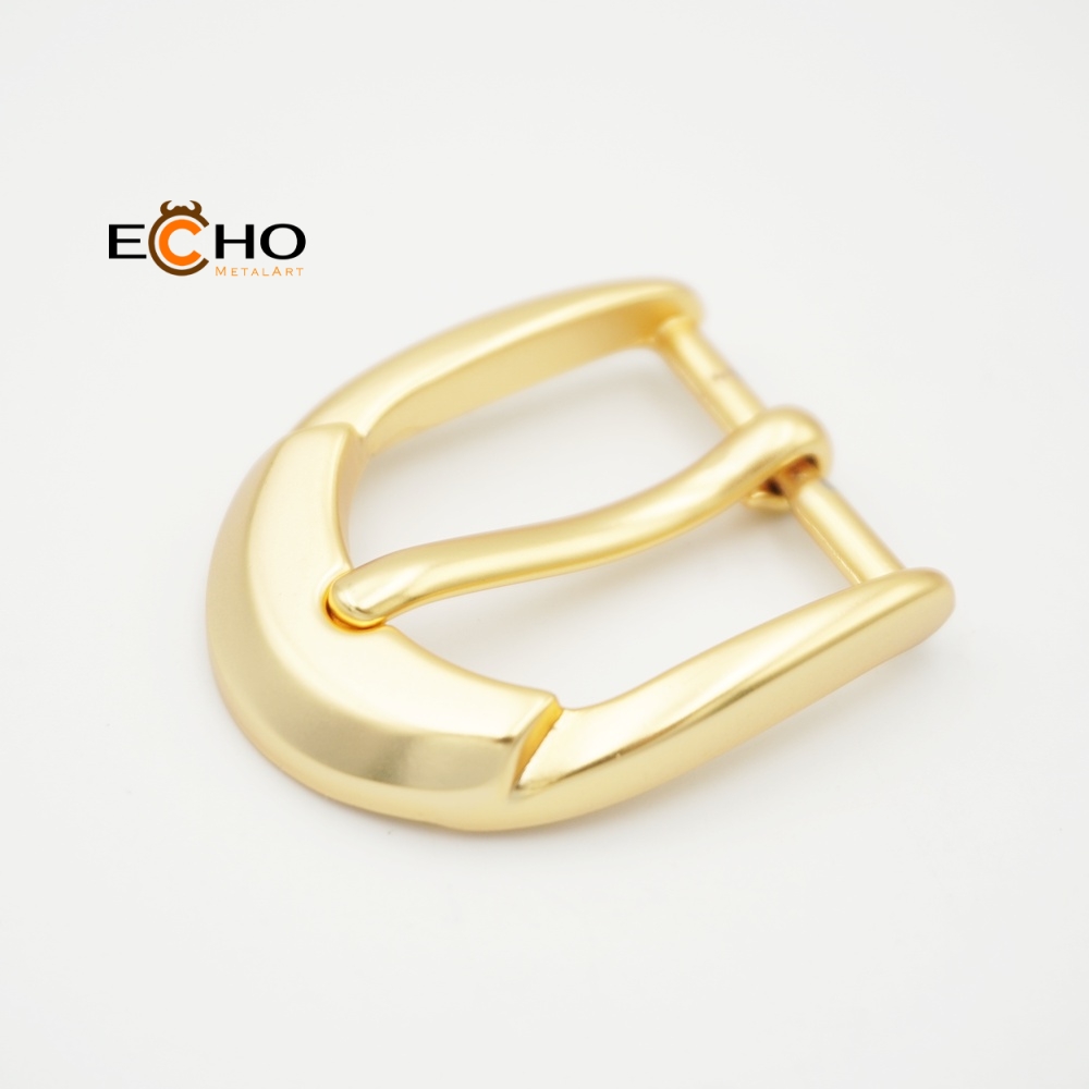 Matte Gold Plated Belt Buckle – GP+B