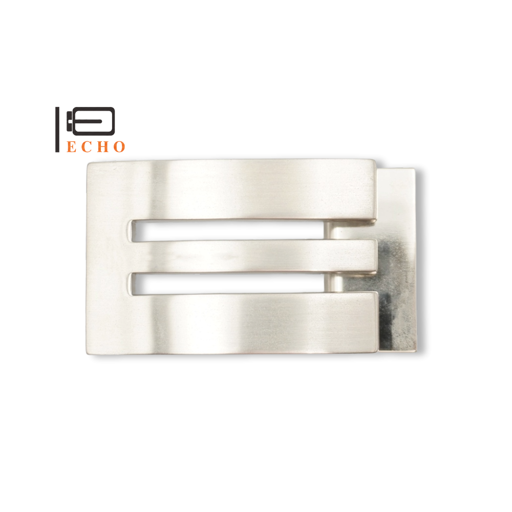 35mm Inner-Automatic Belt Buckle for Men | Modern Cutout Design