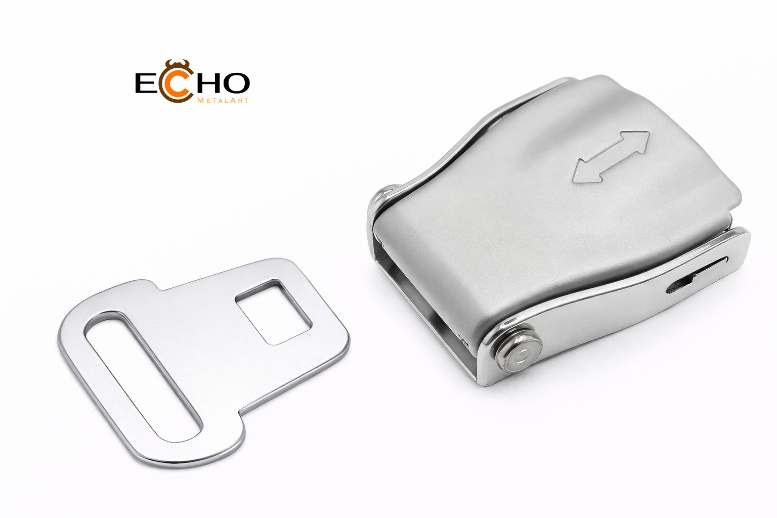 Functional Metal Press Buckle with Release Button