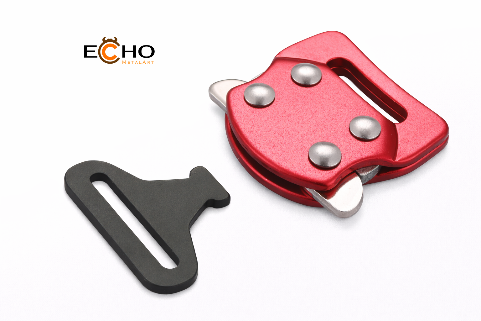 Heavy-Duty Metal Safety Buckle with Hook Plate