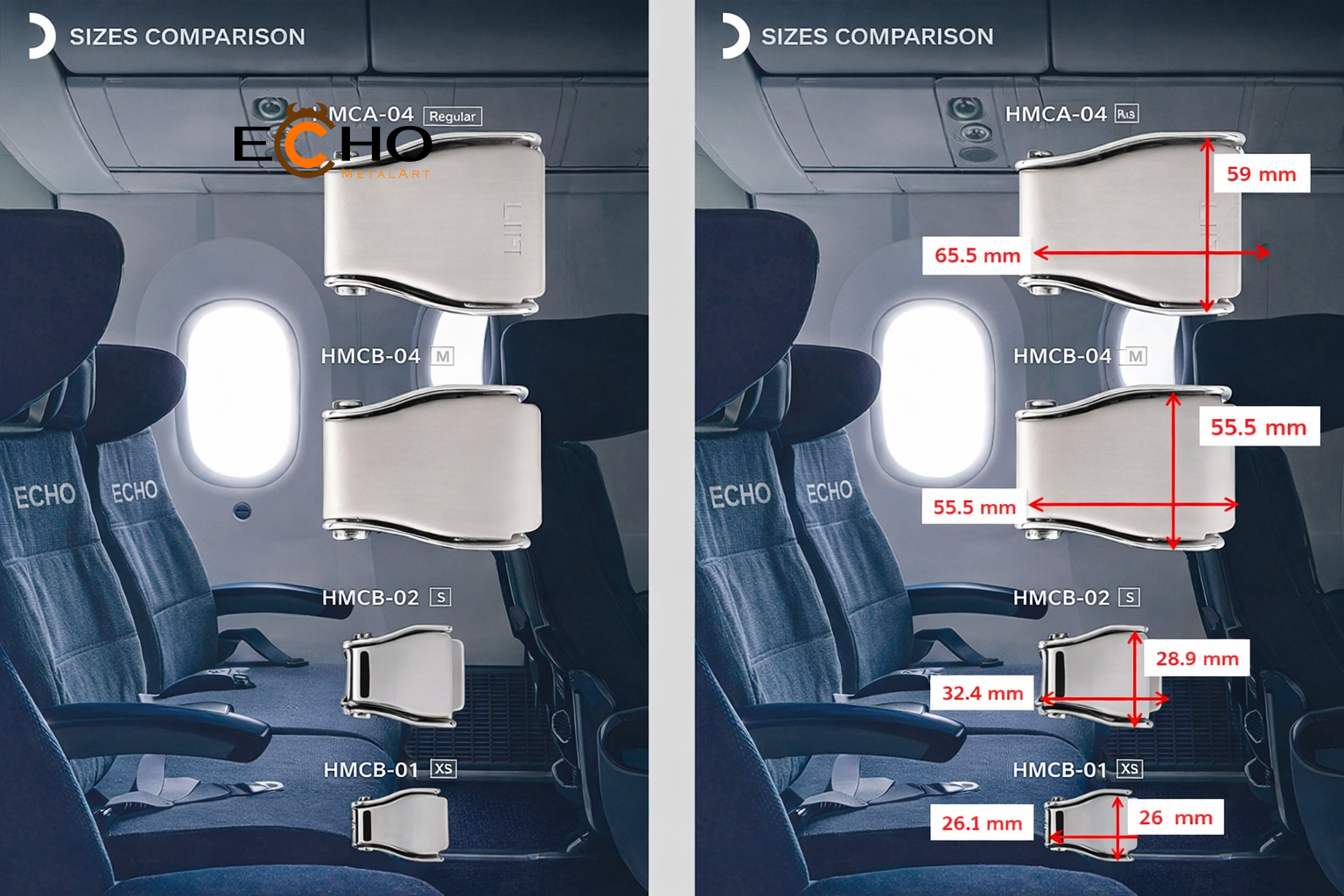 All Aluminum Flip Cover Seat Belt Safety Buckle