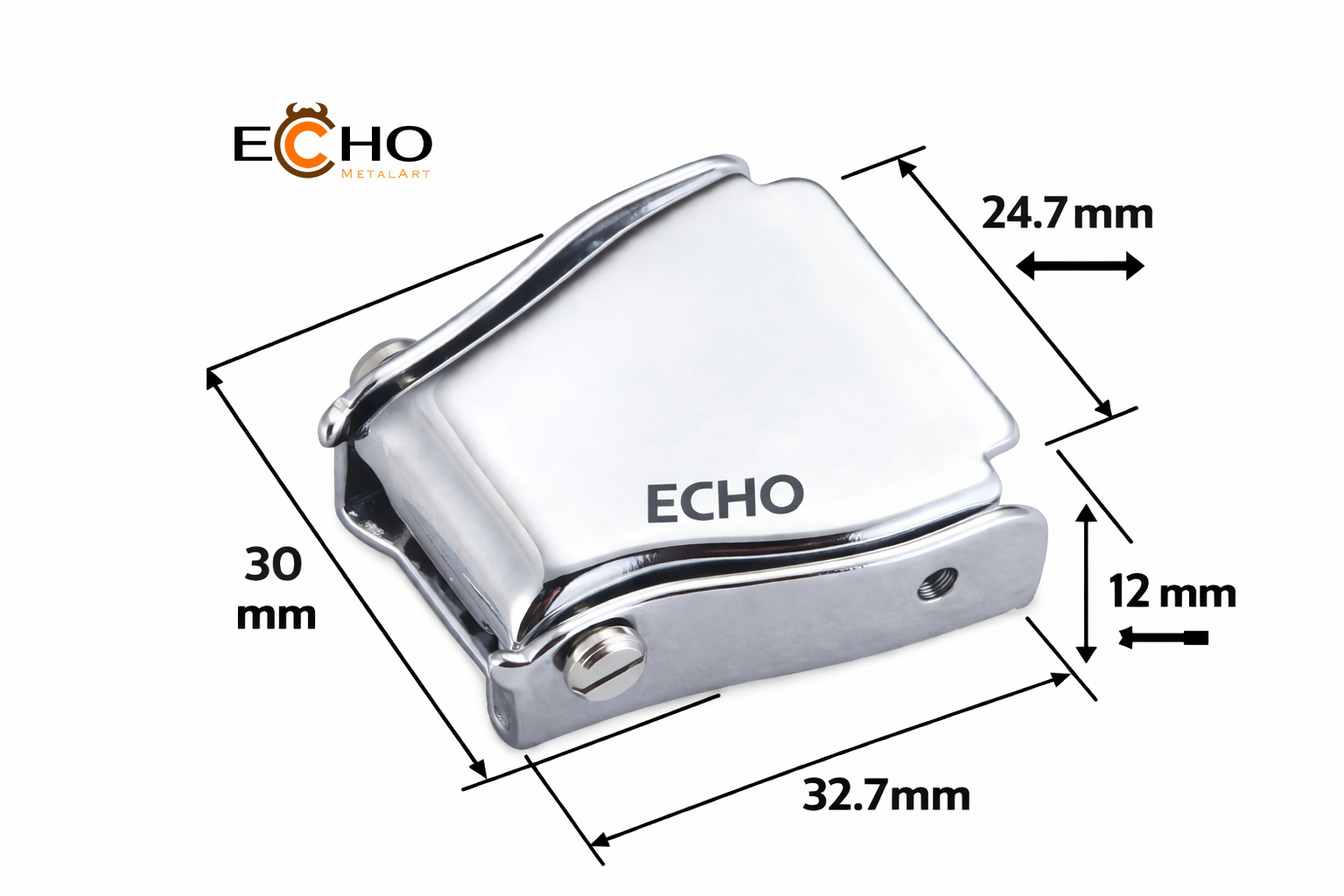 Aluminum Quick-Release Safety Buckle