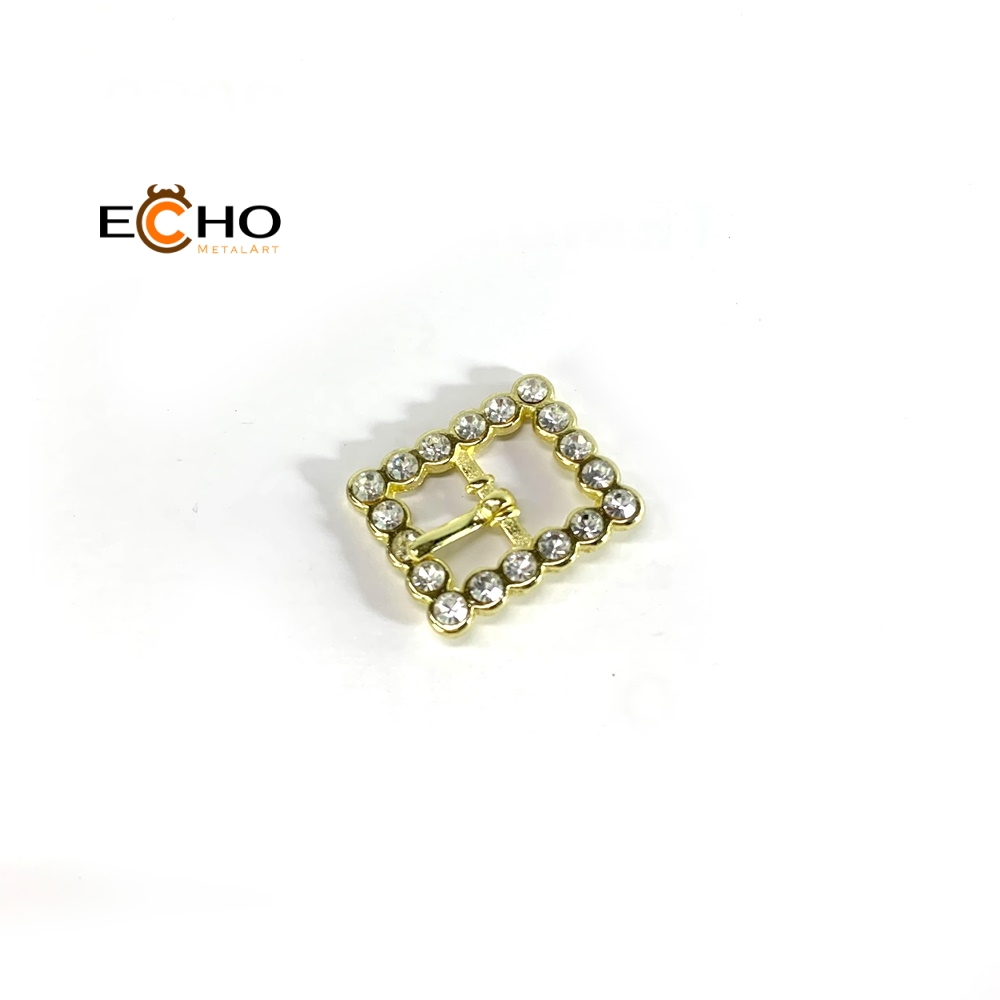 11MM Crystal Rhinestone Belt Buckle for Women