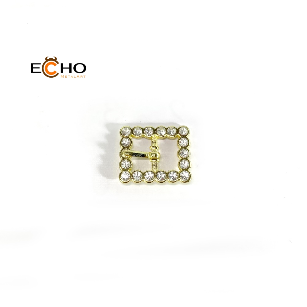 11MM Crystal Rhinestone Belt Buckle for Women