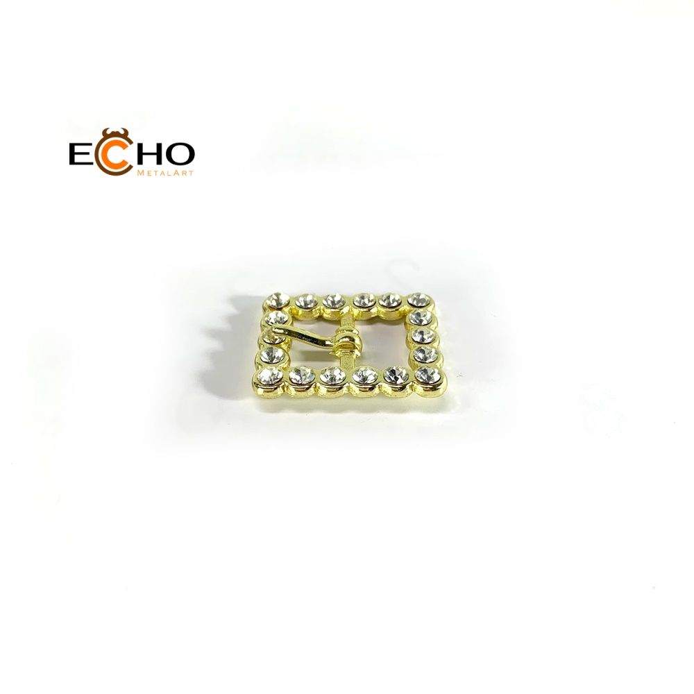 11MM Crystal Rhinestone Belt Buckle for Women