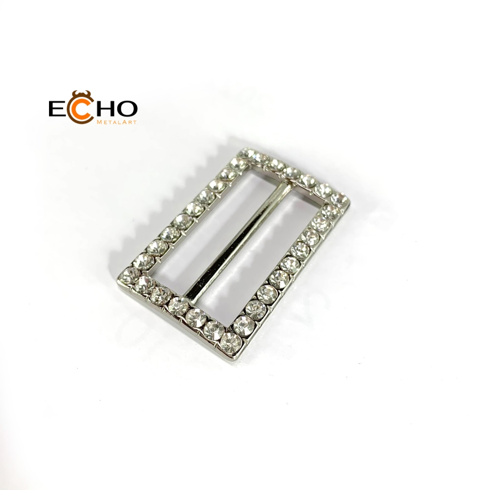 39MM Crystal Rhinestone Buckle Accessory